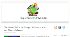 Desktop Screenshot of pequenograndemundo.com